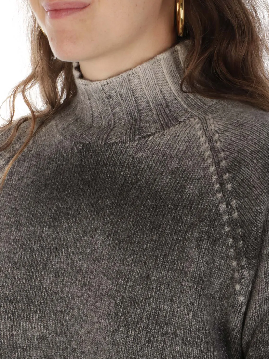 7.1 Settepuntouno | Lupetto Donna Raglan in Lana e Cashmere>Donna Maglie