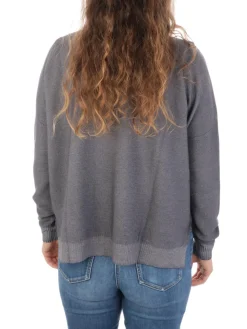 7.1 Settepuntouno | Maglia Donna Boxy in Lana Merino>Donna Maglie