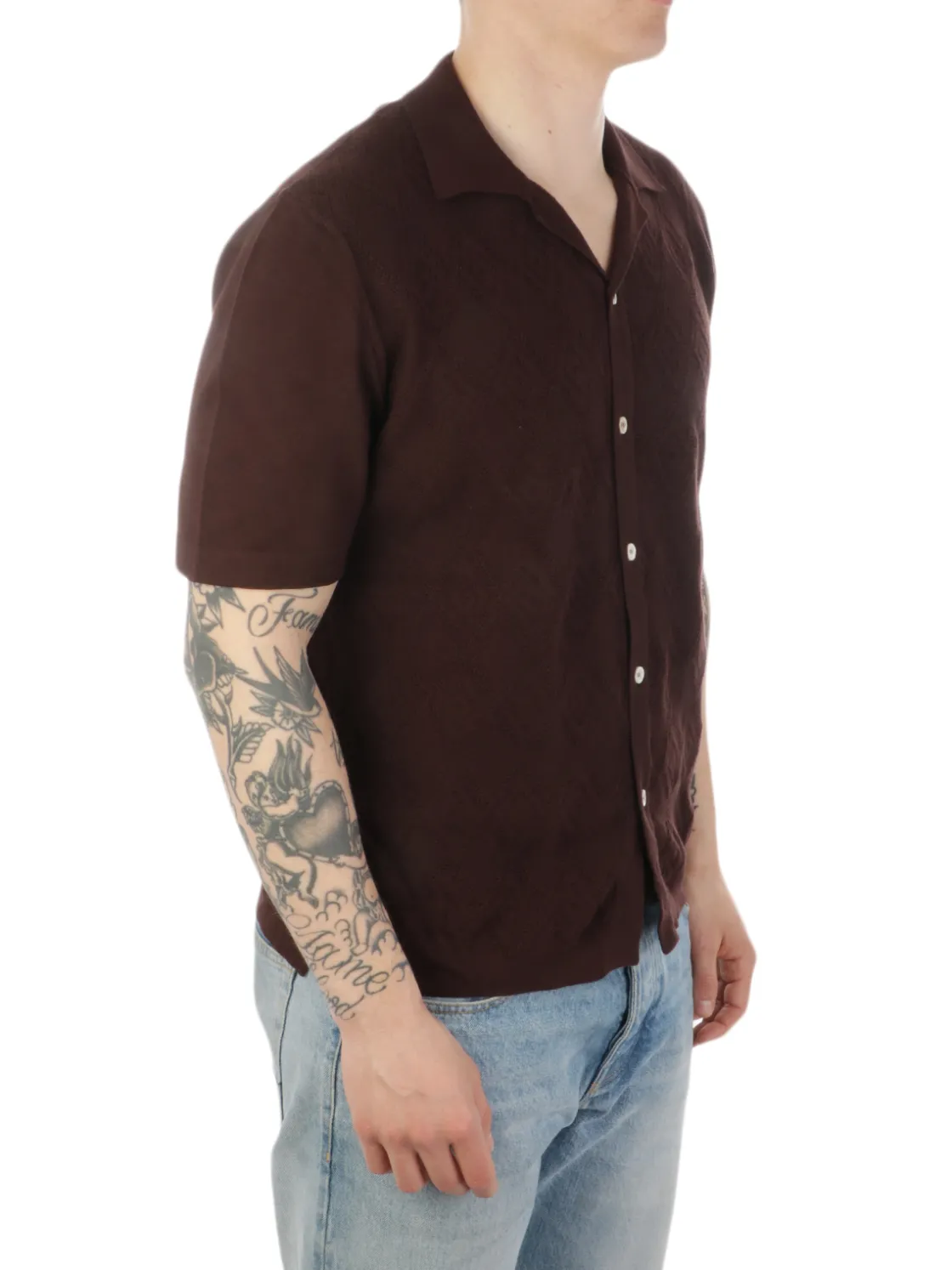 Altea | Maglia Uomo Crochet a Rombi>Uomo Polo