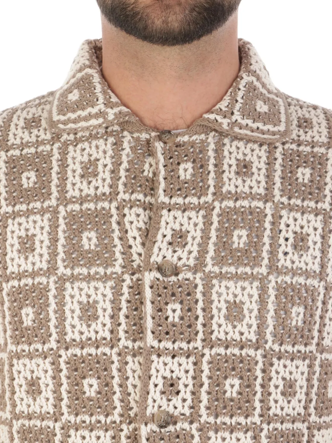 Altea | Maglia Uomo Traforata Cotone>Uomo Polo