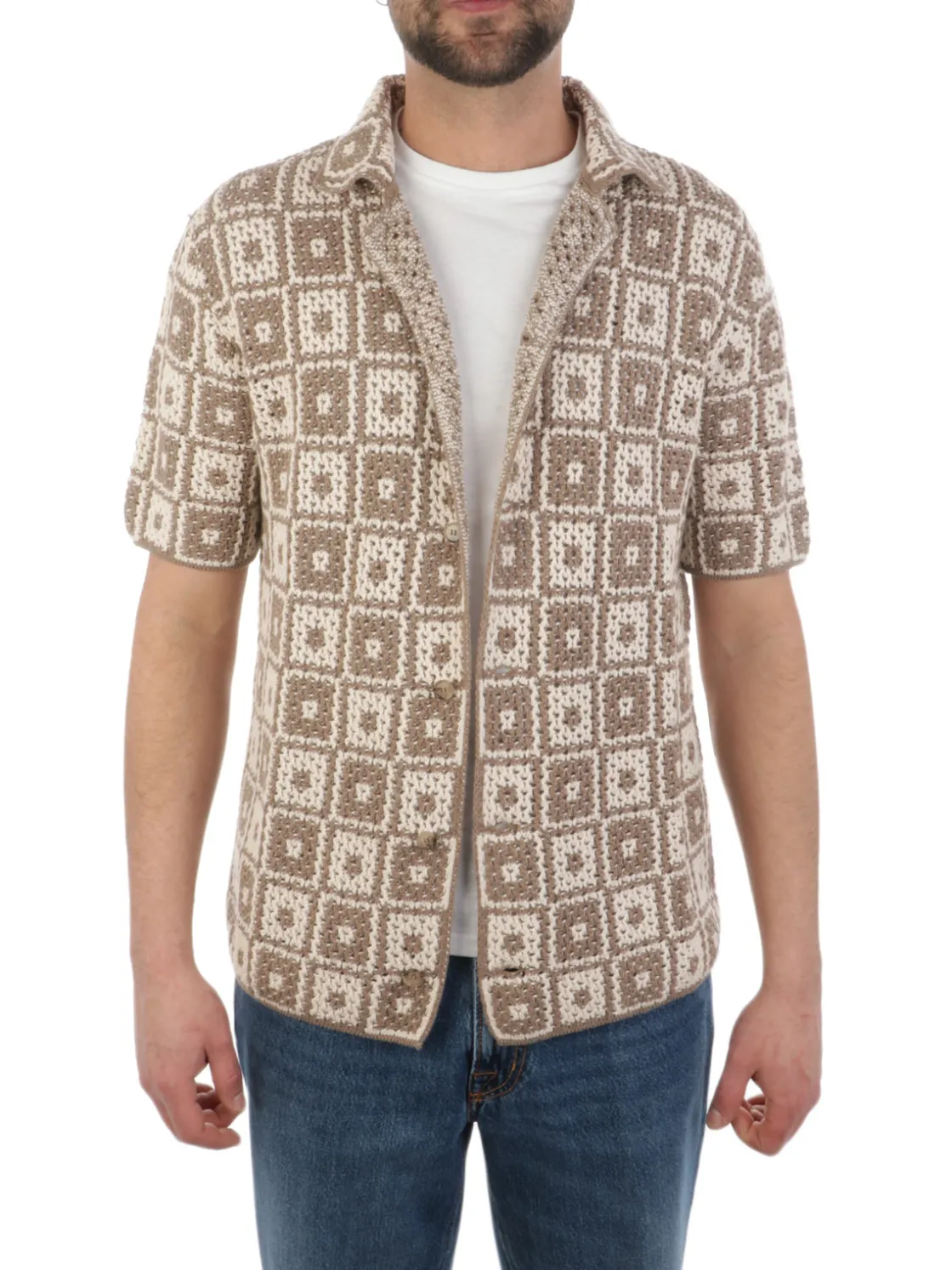 Altea | Maglia Uomo Traforata Cotone>Uomo Polo