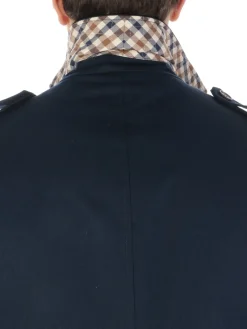 Aquascutum | Impermeabile Uomo Gleno in Cotone><noscript><img width=