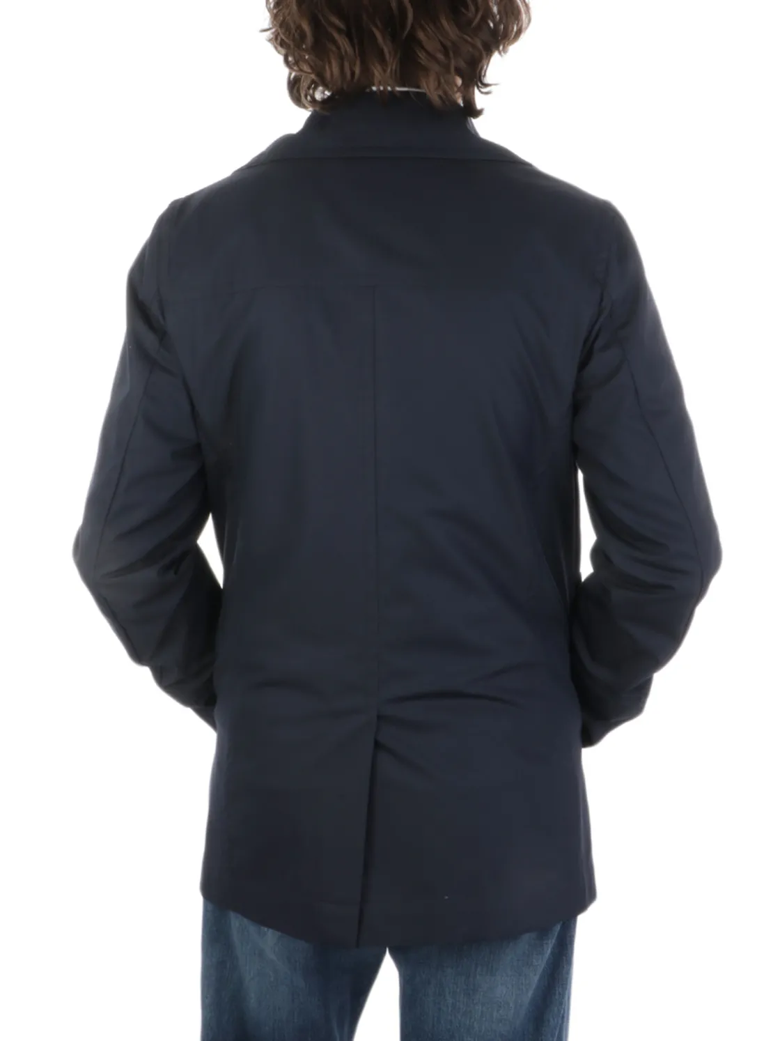 Aquascutum | Peacoat Uomo in Cotone>Uomo Giubbotti E Piumini
