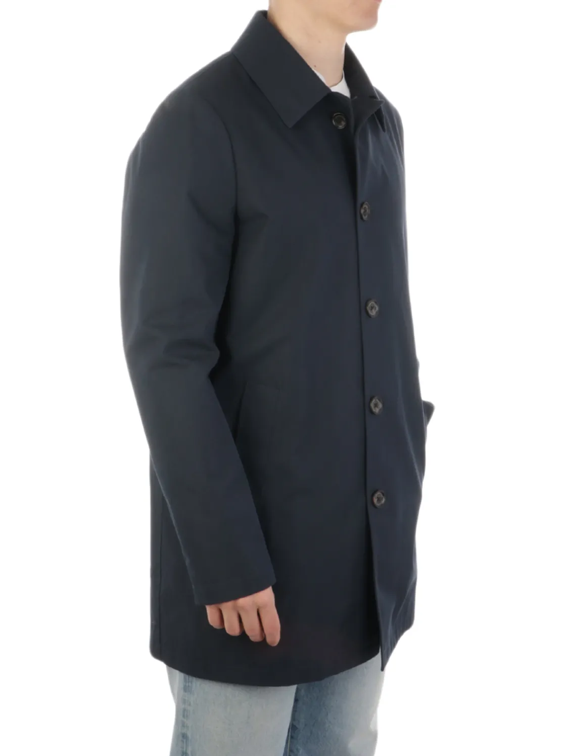 Aquascutum | Raincoat Uomo in Misto Cotone>Uomo Cappotti E Trench