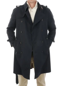 Aquascutum | Trench Doppiopetto Uomo in Cotone><noscript><img width=