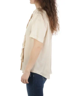 Aspesi | Camicia Donna in Viscosa con Rouches>Donna Camicie