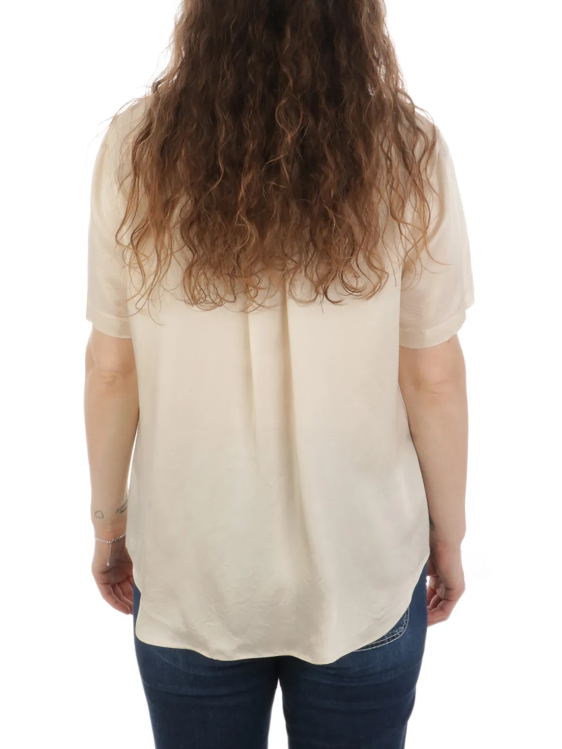 Aspesi | Camicia Donna in Viscosa con Rouches>Donna Camicie