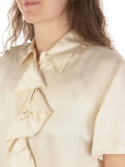 Aspesi | Camicia Donna in Viscosa con Rouches><noscript><img width=