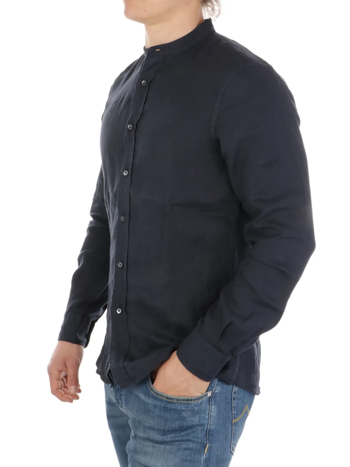 Aspesi | Camicia Uomo Bruce in Lino>Uomo Camicie
