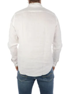 Aspesi | Camicia Uomo in Lino 3 Bottoni><noscript><img width=