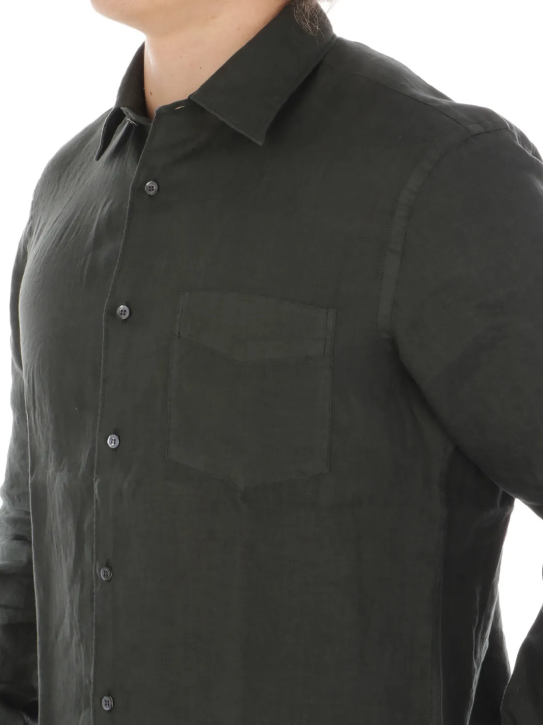 Aspesi | Camicia Uomo Mod. Sedici in Lino>Uomo Camicie