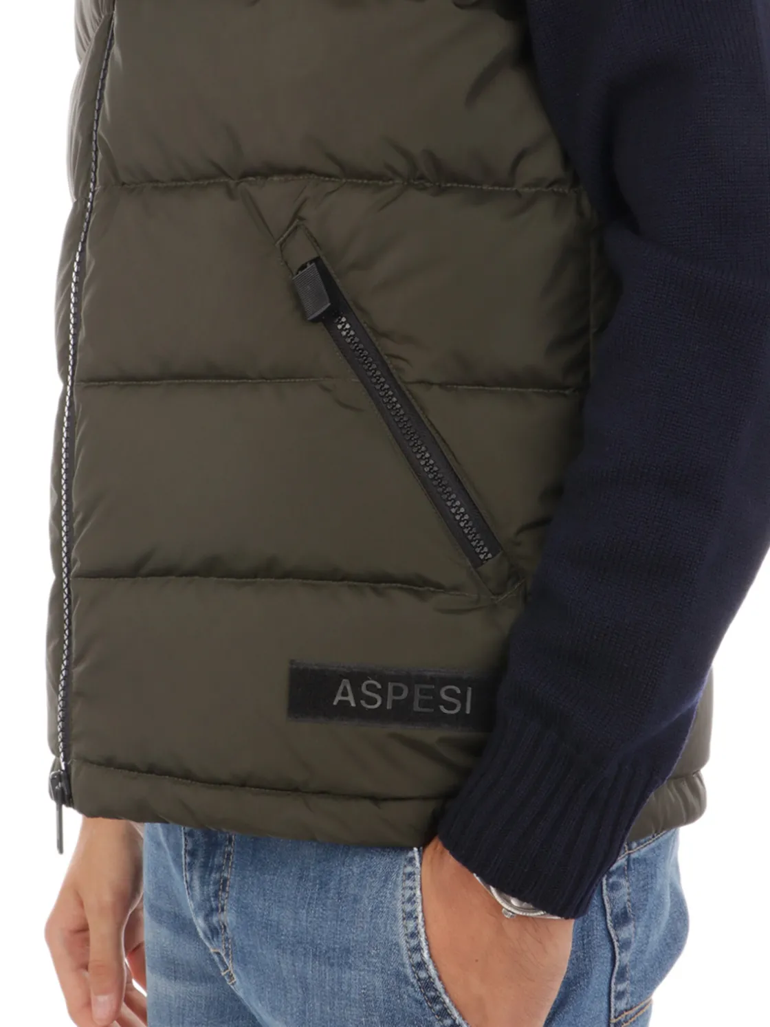 Aspesi | Gilet Uomo Piuma Slim>Uomo Gilet E Smanicati