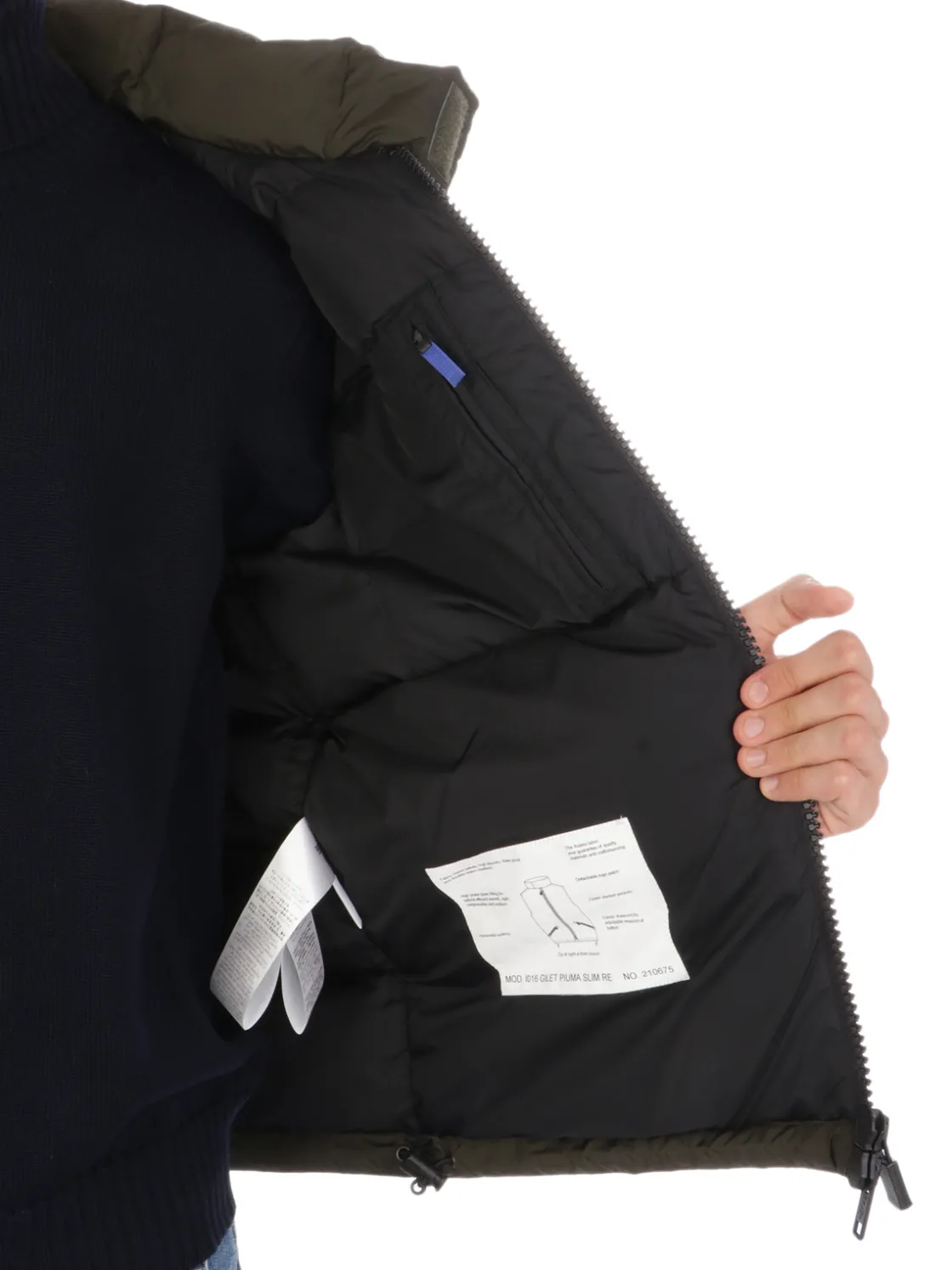 Aspesi | Gilet Uomo Piuma Slim>Uomo Gilet E Smanicati