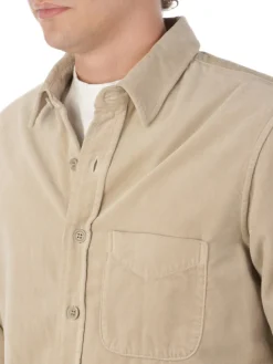 Aspesi | Overshirt Uomo in Velluto di Cotone><noscript><img width=