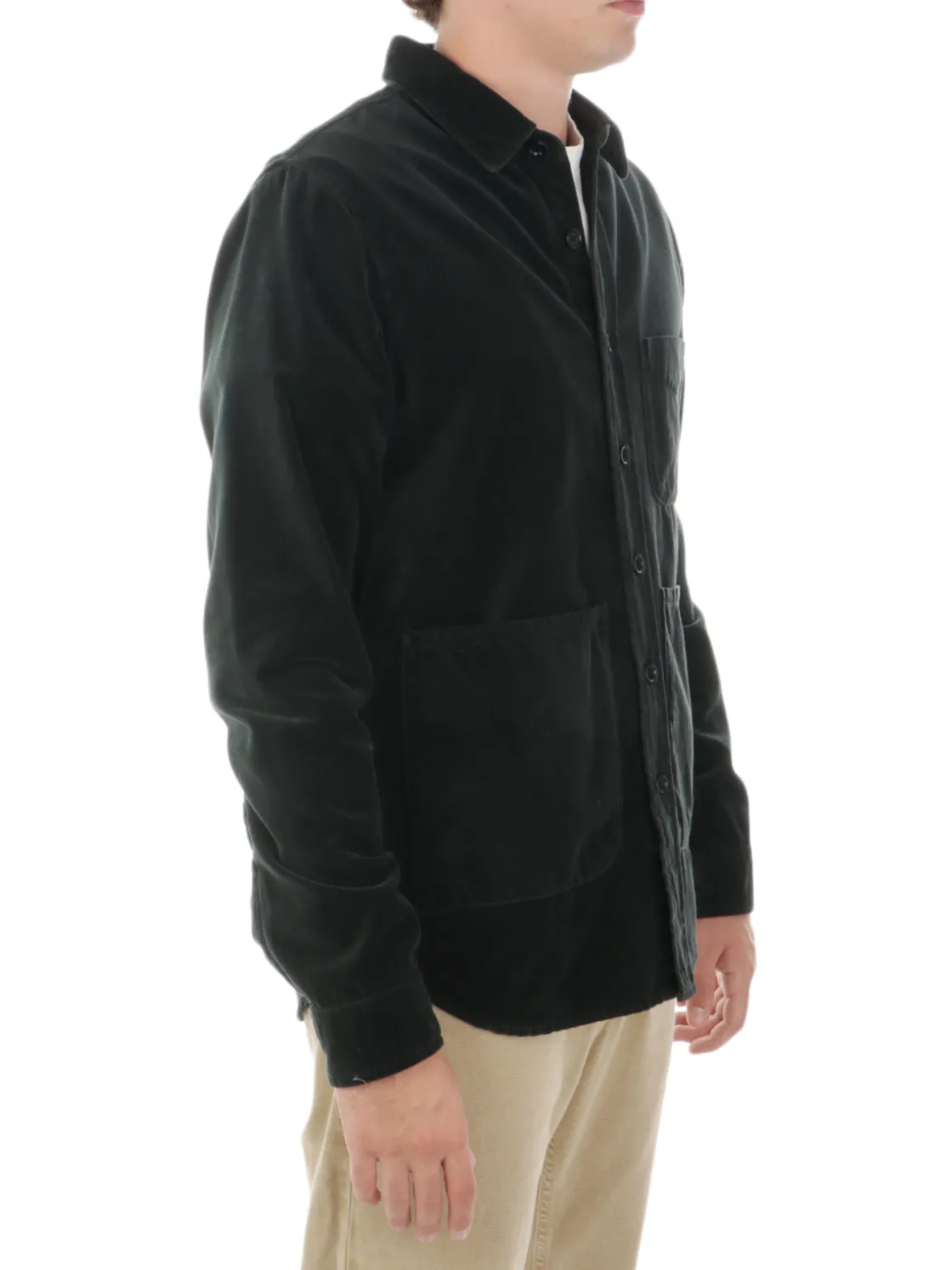 Aspesi | Overshirt Uomo in Velluto di Cotone>Uomo Camicie