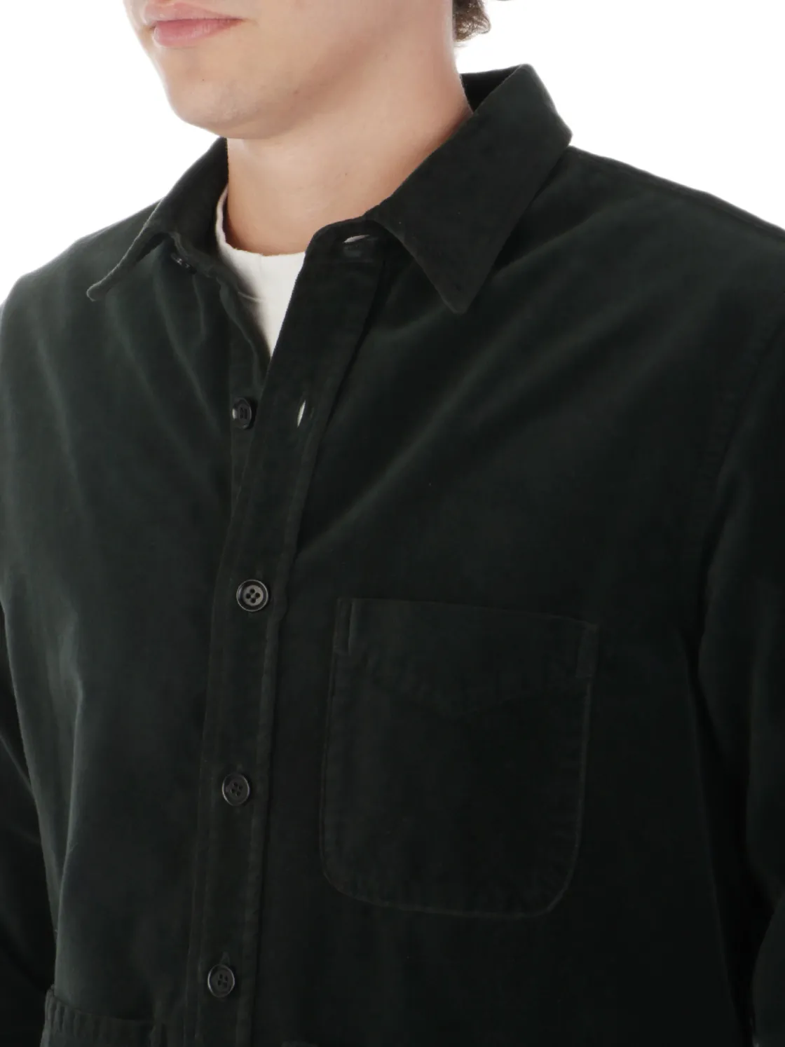 Aspesi | Overshirt Uomo in Velluto di Cotone>Uomo Camicie