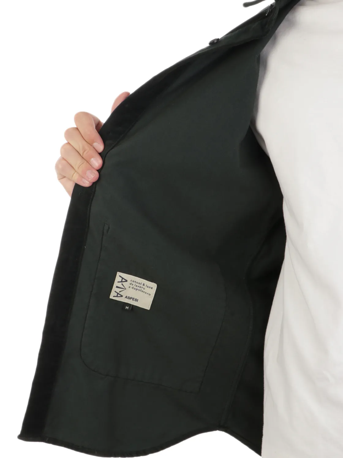 Aspesi | Overshirt Uomo in Velluto di Cotone>Uomo Camicie