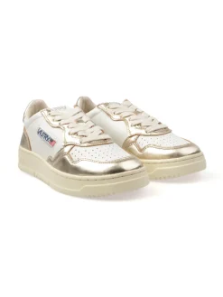 Autry | Sneakers Donna Medalist Low in Pelle Bicolore>Donna Sneakers