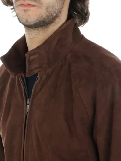 Baracuta | Giacca G9 in Pelle Scamosciata><noscript><img width=
