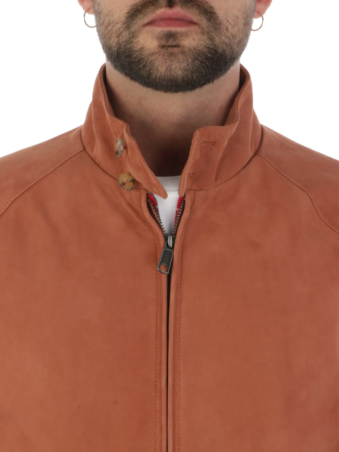Baracuta | Giacca G9 in Pelle Scamosciata>Uomo Giubbotti E Piumini