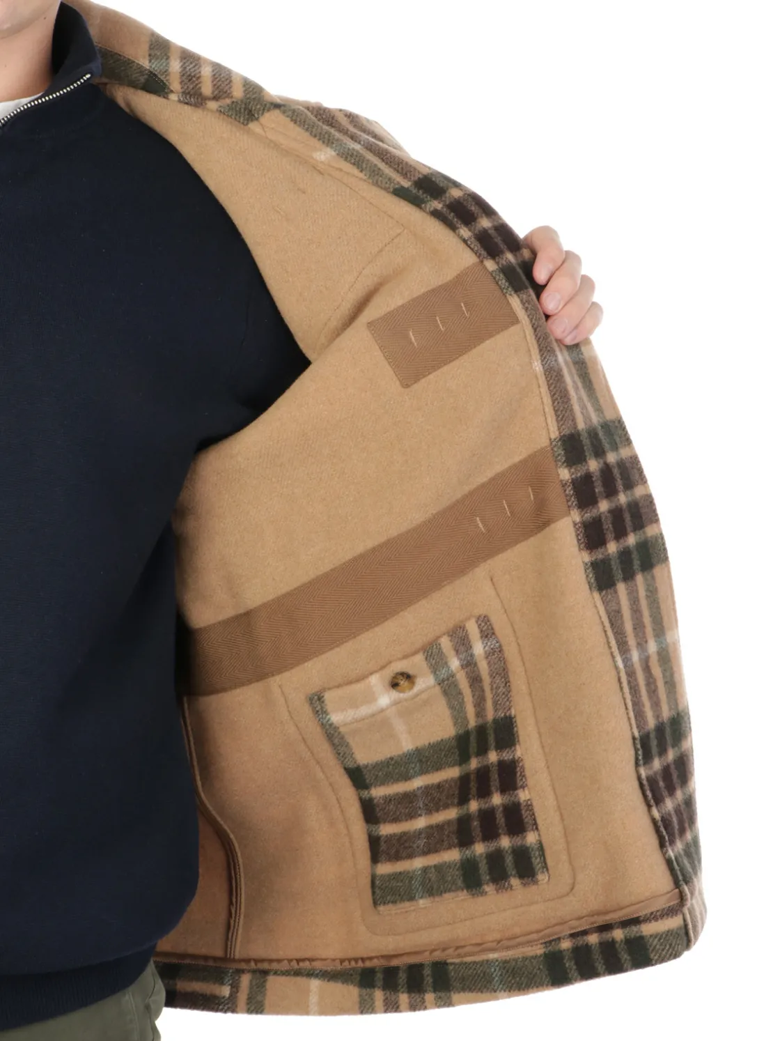 Baracuta | Giubbotto Uomo Duffle Double in Lana>Uomo Giubbotti E Piumini