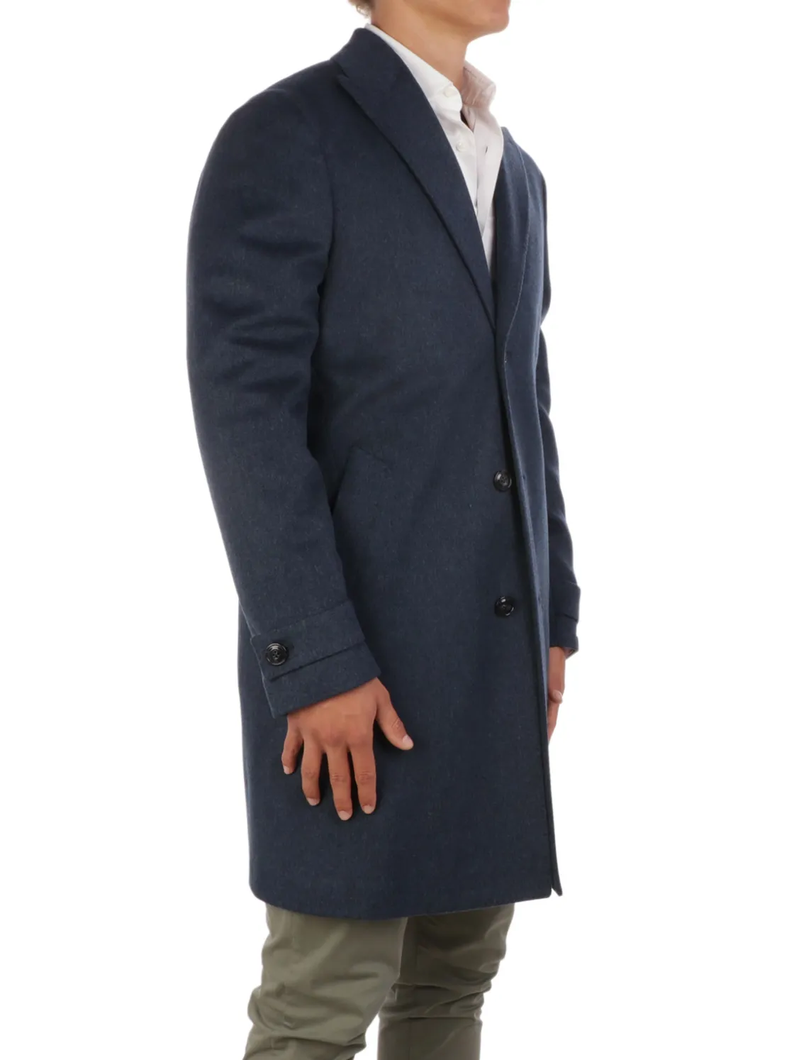 Barba | Cappotto Uomo Bata in Lana Vergine>Uomo Cappotti E Trench