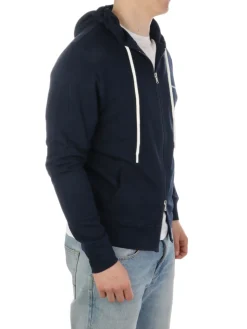 Barba | Felpa Uomo Full Zip in Cotone>Uomo Felpe