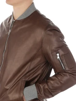 Barba | Giacca in Pelle Uomo><noscript><img width=