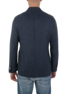 Barba | Giacca Uomo Easy in Lana e Seta>Uomo Blazer E Giacche