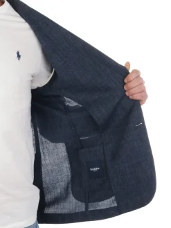 Barba | Giacca Uomo Easy in Lana e Seta><noscript><img width=