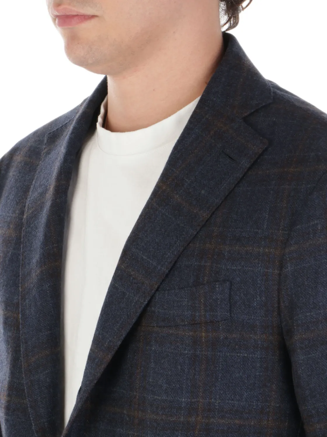 Barba | Giacca Uomo Jimmy in Lana e Cashmere>Uomo Blazer E Giacche