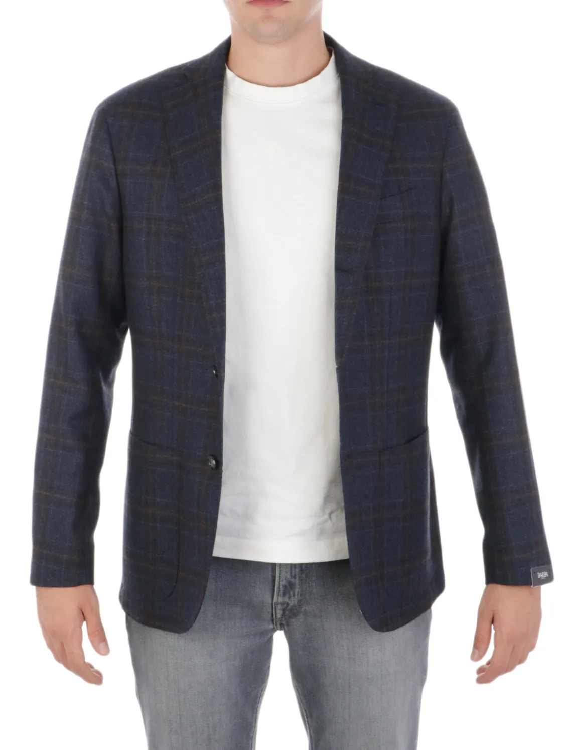 Barba | Giacca Uomo Jimmy in Lana e Cashmere>Uomo Blazer E Giacche