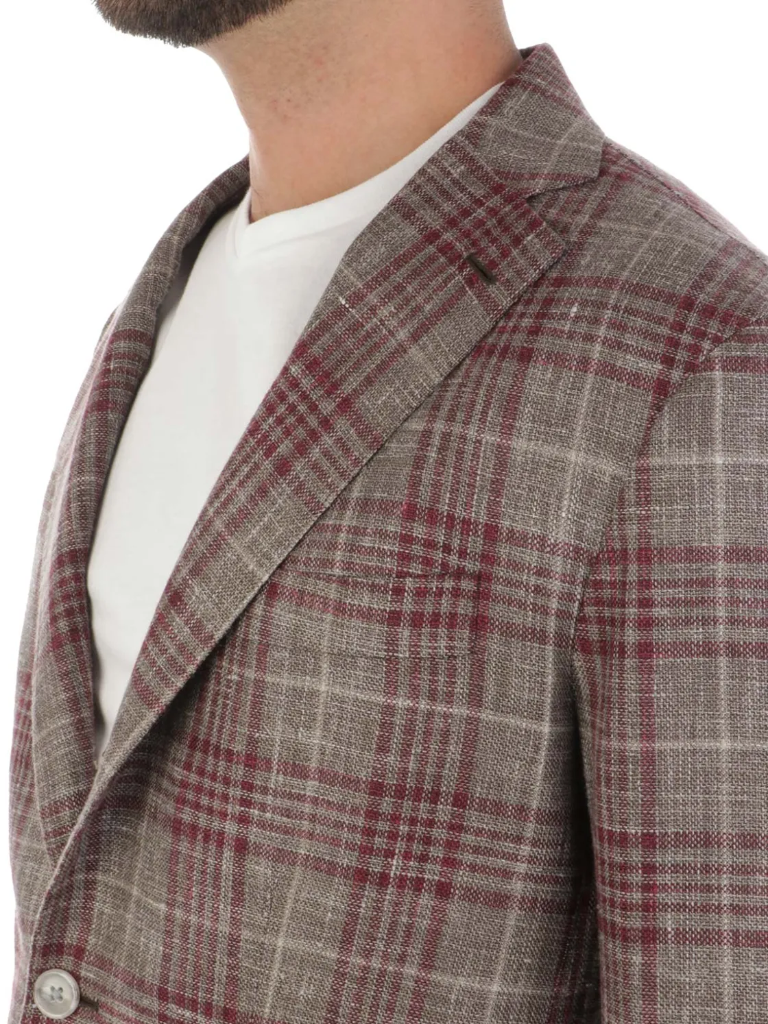 Barba | Giacca Uomo Jimmy in Lana e Seta>Uomo Blazer E Giacche
