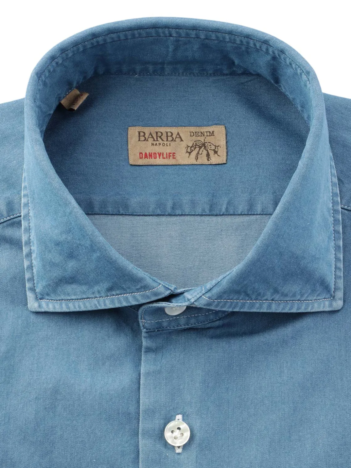 Barba | Neck Shirt>Uomo Camicie