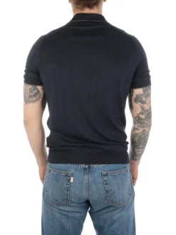Barba | T-Shirt Uomo in Seta a Coste><noscript><img width=