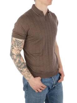 Barba | T-Shirt Uomo in Seta a Coste>Uomo T-Shirts