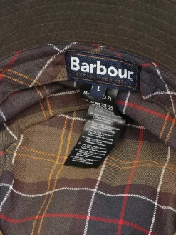 Barbour | Cappello Pescatore Uomo in Cotone Cerato><noscript><img width=