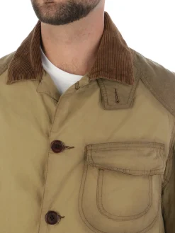 Barbour | Giacca Uomo Utility in Cotone Cerato><noscript><img width=