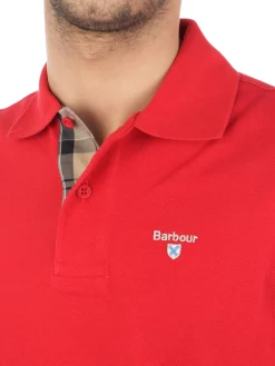 Barbour | Polo Uomo in Cotone Piqué><noscript><img width=