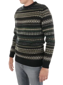 Barbour | Pullover Uomo Fairisle Crew>Uomo Maglie