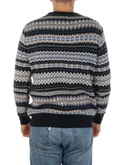 Barbour | Pullover Uomo Fairisle Crew>Uomo Maglie