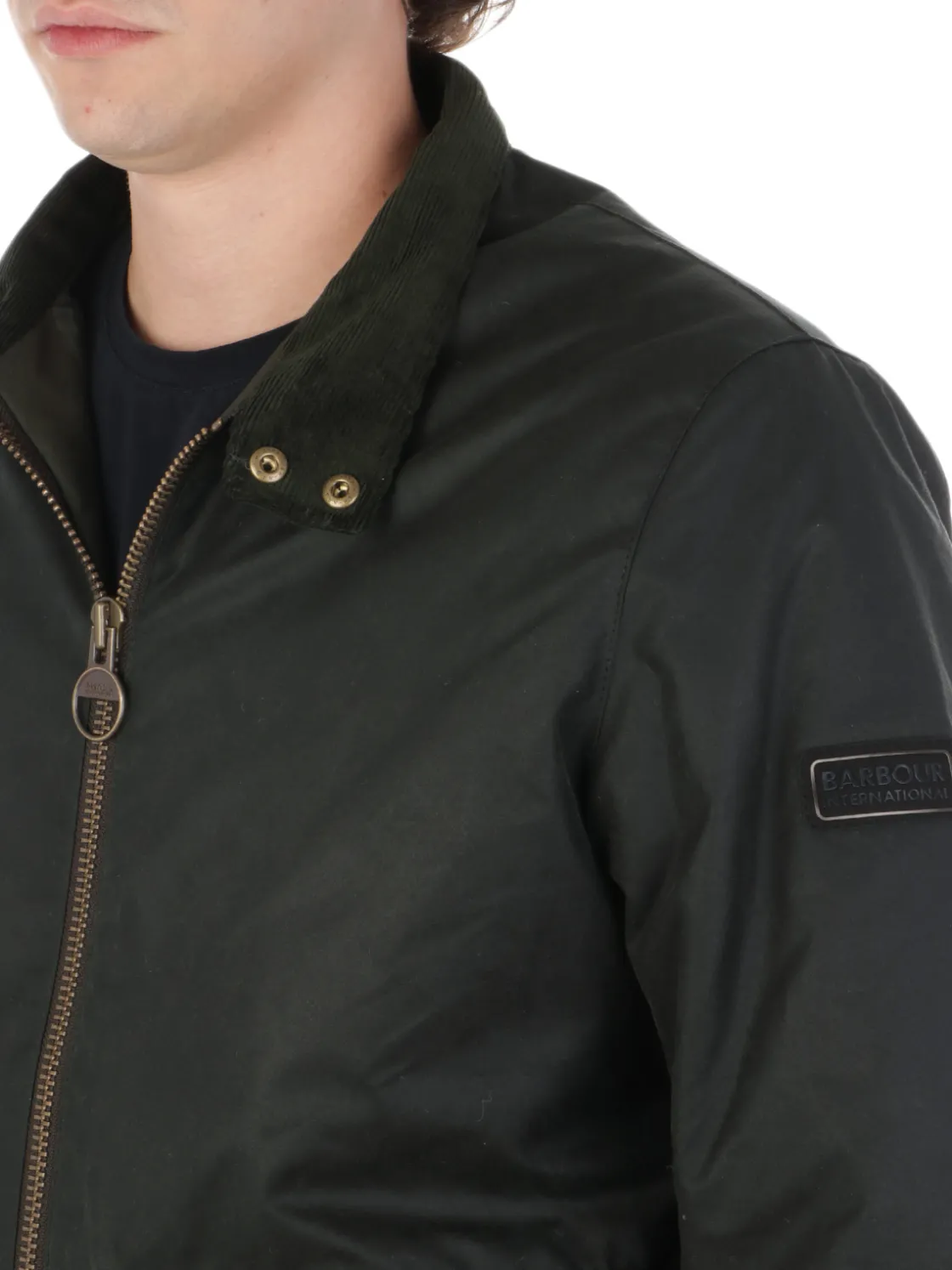 Barbour International | Giacca Uomo Harrington Lutlaw>Uomo Giubbotti E Piumini