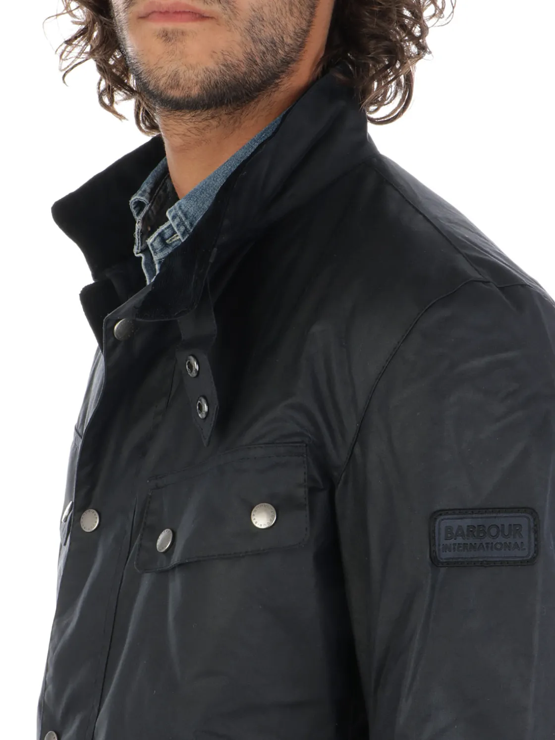 Barbour International | Giacca Uomo Cerata Duke>Uomo Giubbotti E Piumini