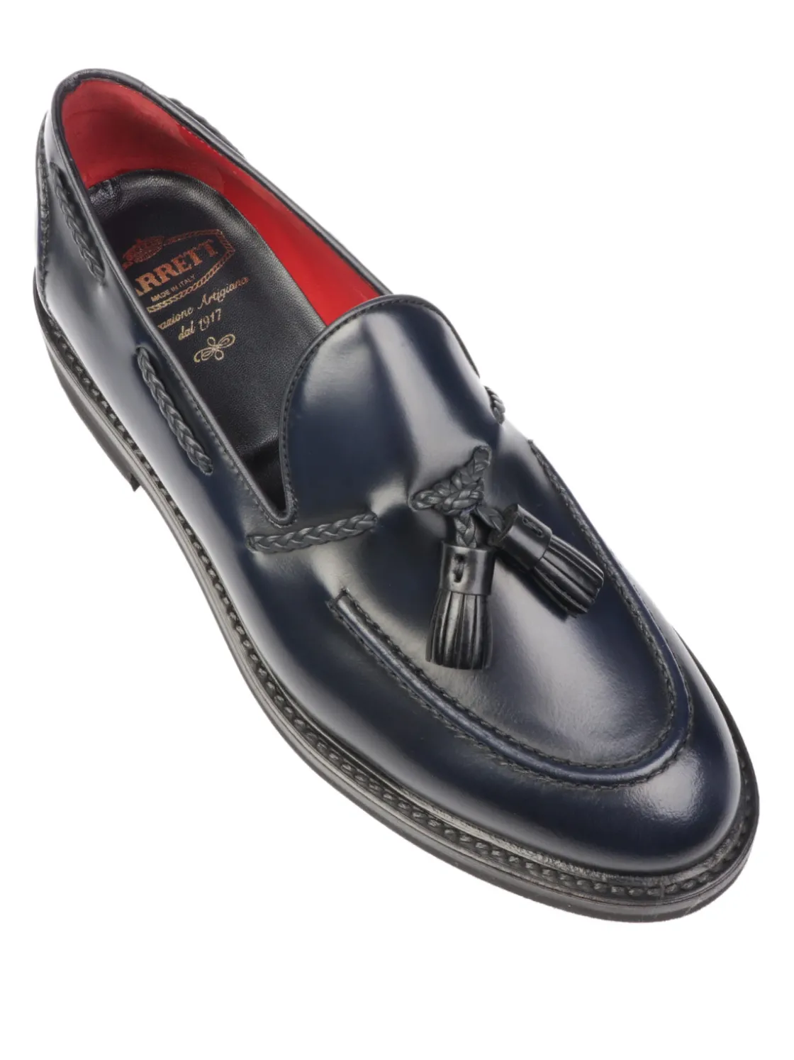 Barrett | Mocassino Uomo Spazzolato con Nappine>Uomo Mocassini