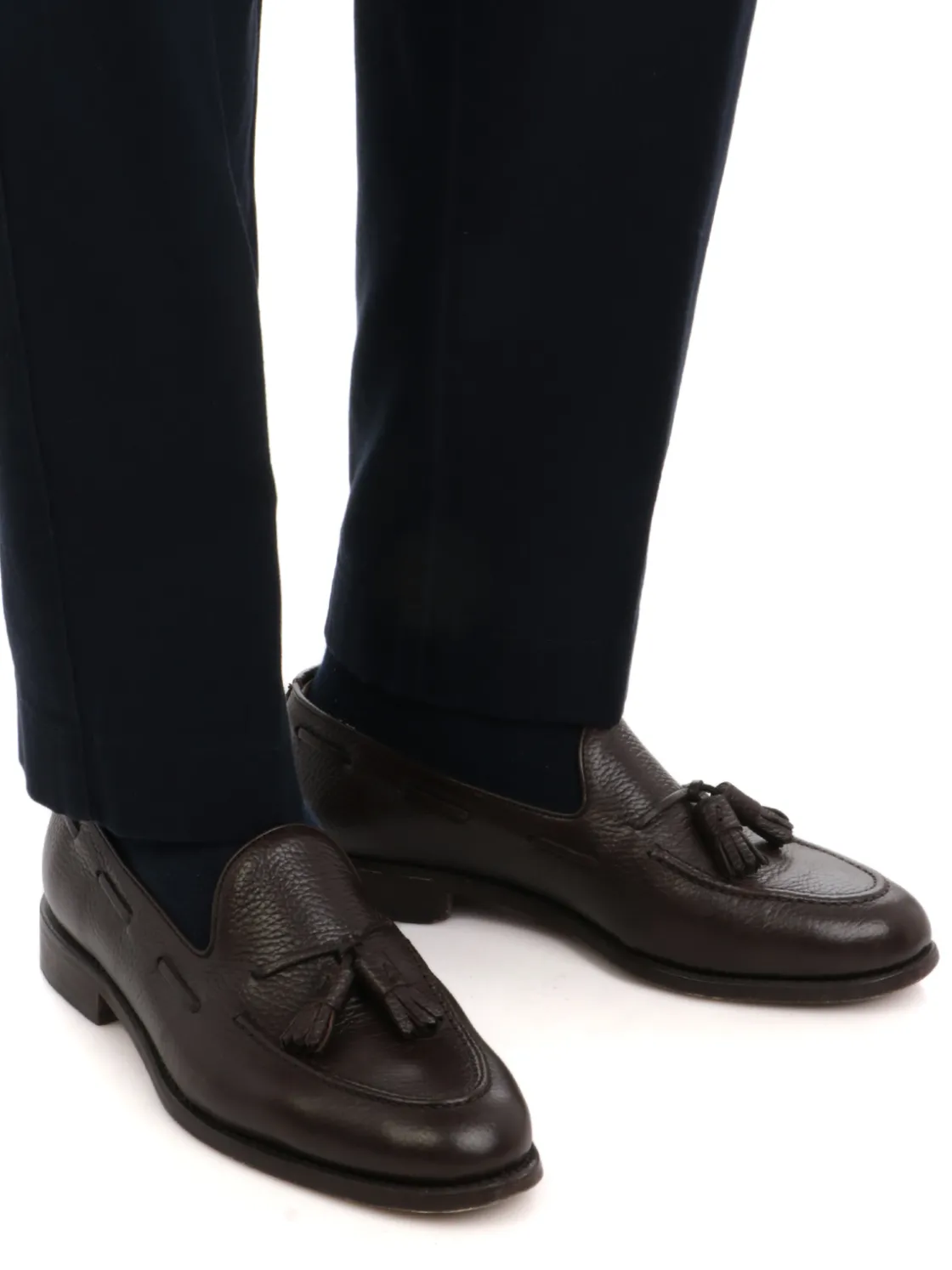 Berwich | Pantalone Chino Uomo Lucano Crop>Uomo Pantaloni