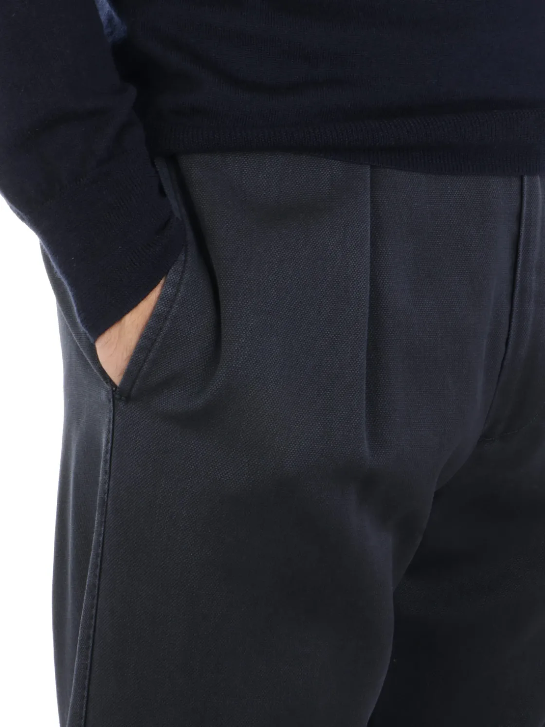 Berwich | Pantalone Uomo Chiaia GD in Lana>Uomo Pantaloni