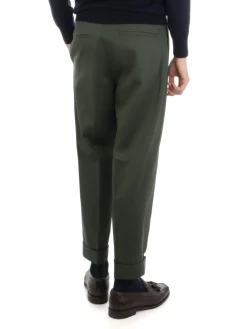 Berwich | Pantalone Uomo Chiaia in Cotone Stretch>Uomo Pantaloni