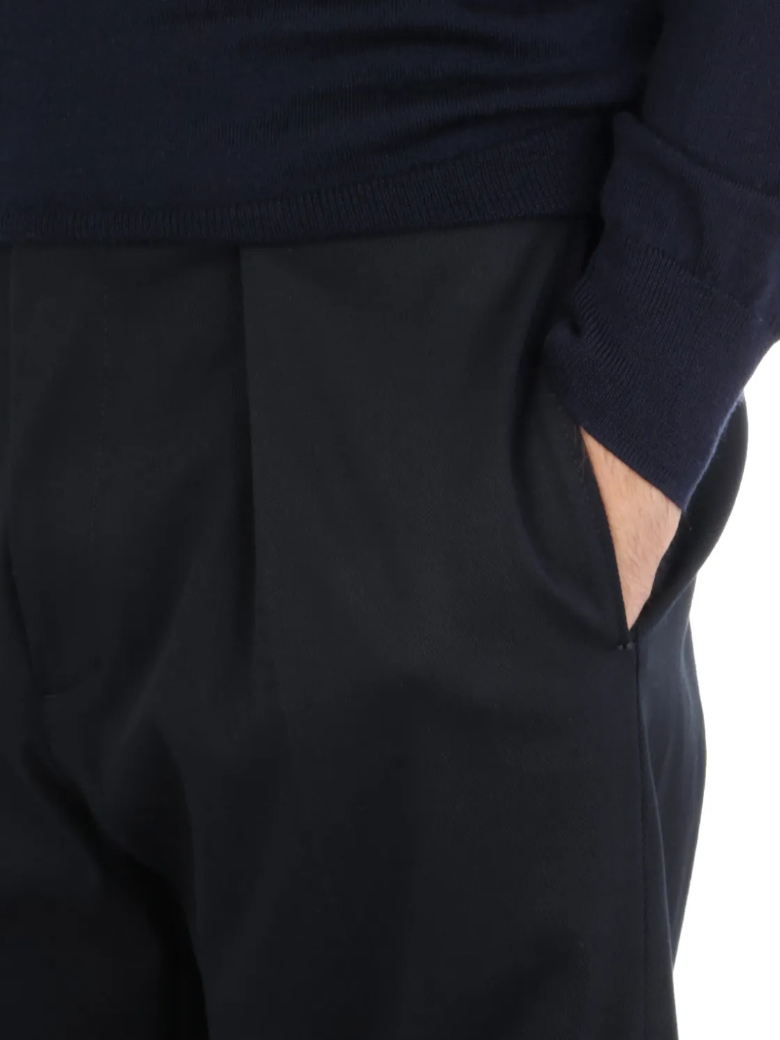 Berwich | Pantalone Uomo Chiaia in Cotone Stretch>Uomo Pantaloni