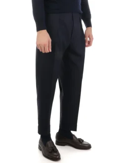 Berwich | Pantalone Uomo Chiaia in Fresco Lana>Uomo Pantaloni