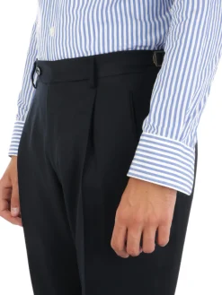 Berwich | Pantalone Uomo Morello con Pince><noscript><img width=
